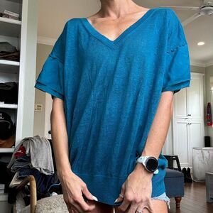 Club-monaco Women's Blue sweater